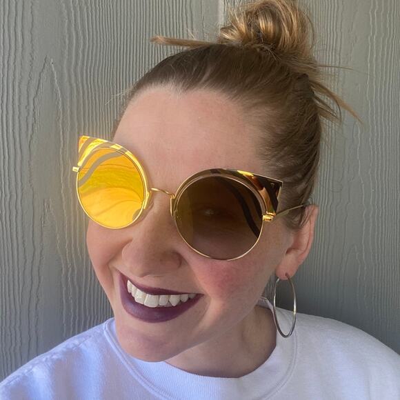 Women's Cat Eye Fendi Sunglasses - Picture 8 of 14